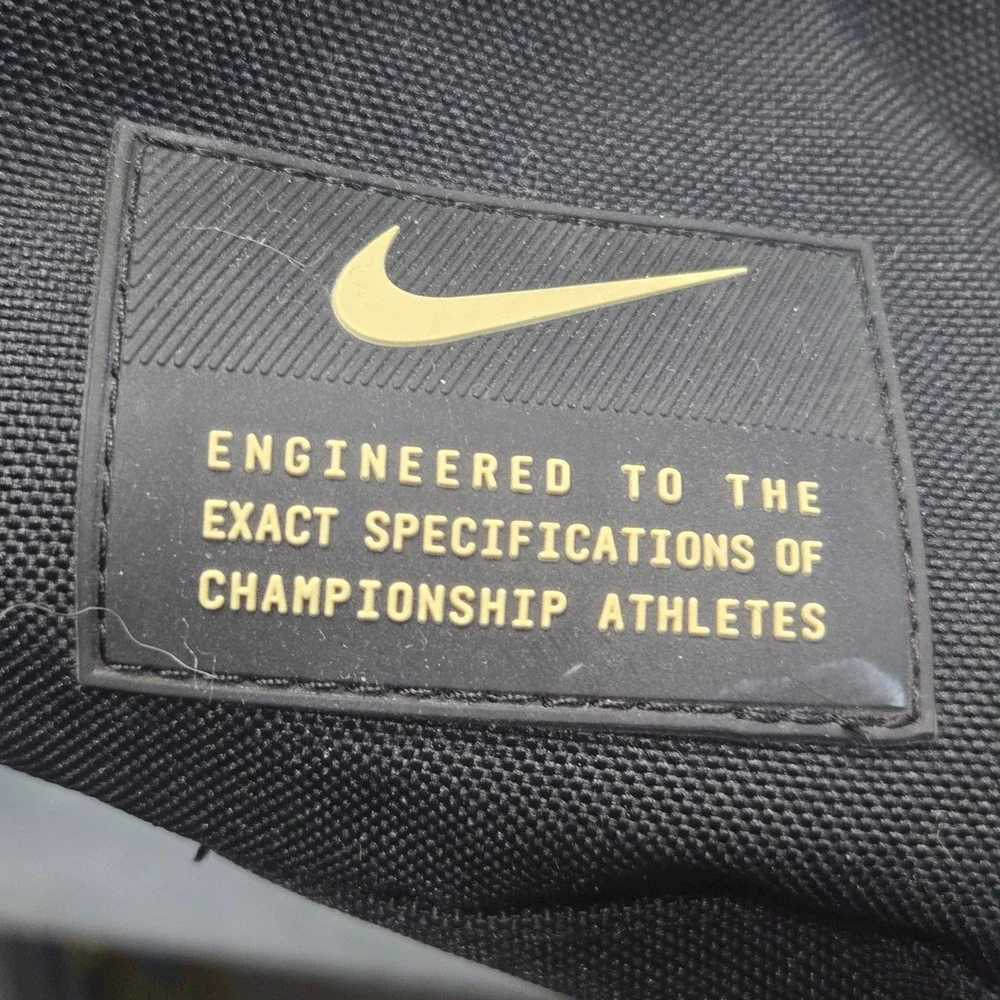 Nike Utility Power Colorado Buffaloes Duffel Bag Black Gold CU Training Gym Bag